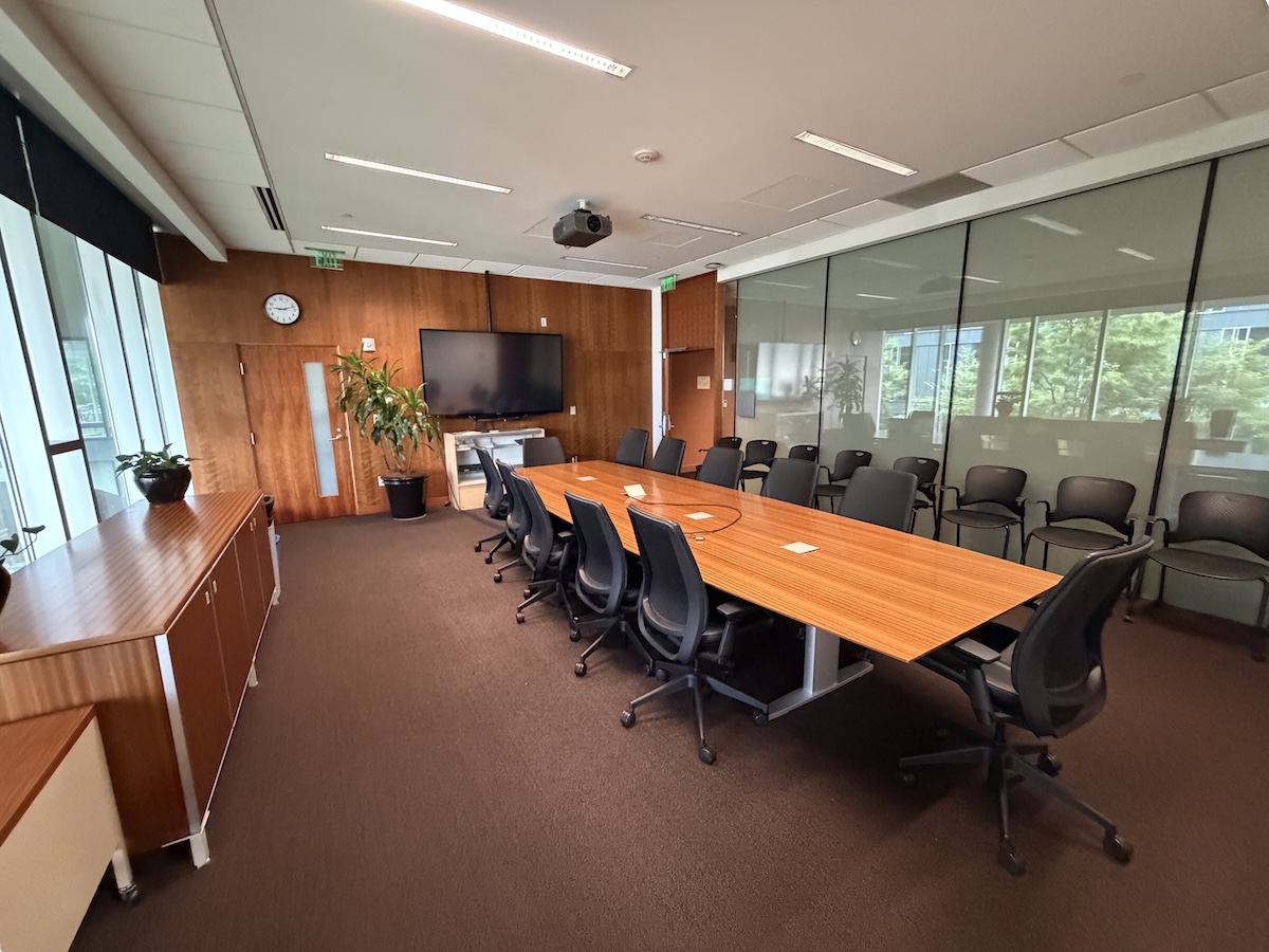 Photograph of an SCS conference room
